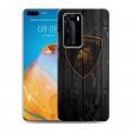 Дизайнерский пластиковый чехол для Huawei P40 Pro Lamborghini