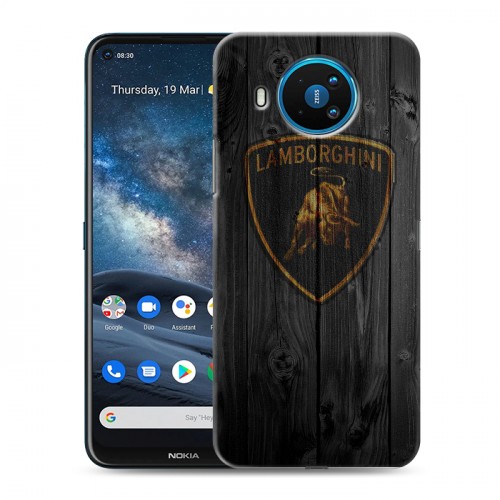 Дизайнерский силиконовый чехол для Nokia 8.3 Lamborghini