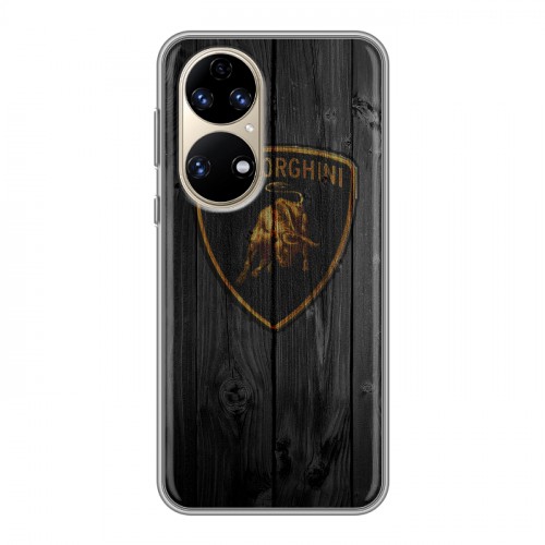 Дизайнерский силиконовый чехол для Huawei P50 Pro Lamborghini