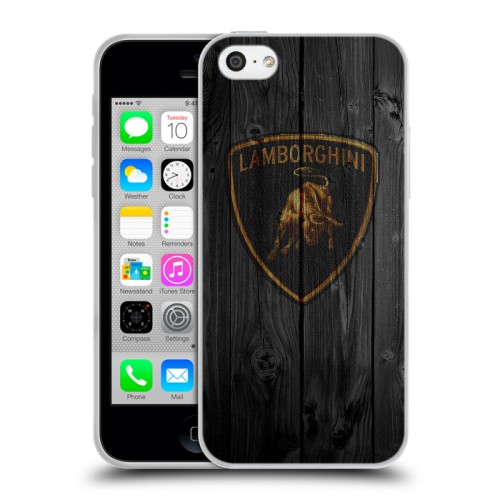 Дизайнерский пластиковый чехол для Iphone 5c Lamborghini