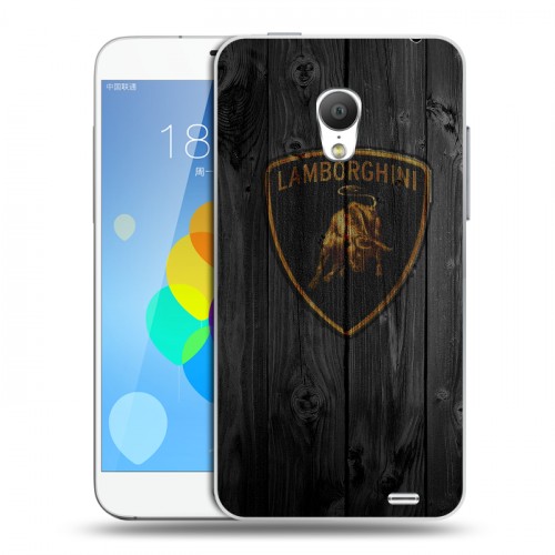 Дизайнерский силиконовый чехол для  Meizu MX3 Lamborghini