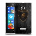 Дизайнерский пластиковый чехол для Microsoft Lumia 435 Lamborghini