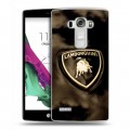 Дизайнерский пластиковый чехол для LG G4 S Lamborghini