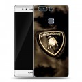 Дизайнерский пластиковый чехол для Huawei P9 Plus Lamborghini