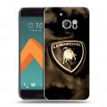 Дизайнерский пластиковый чехол для HTC 10 Lamborghini