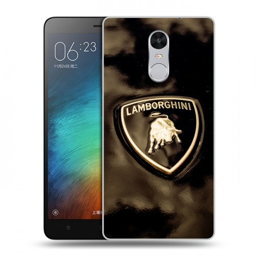 Дизайнерский силиконовый чехол для Xiaomi RedMi Pro Lamborghini