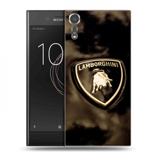 Дизайнерский пластиковый чехол для Sony Xperia XZs Lamborghini