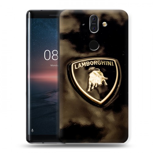 Дизайнерский пластиковый чехол для Nokia 8 Sirocco Lamborghini