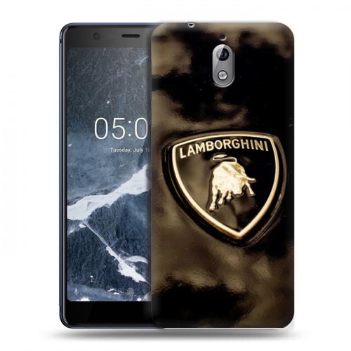 Дизайнерский пластиковый чехол для Nokia 3.1 Lamborghini