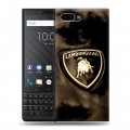 Дизайнерский пластиковый чехол для BlackBerry KEY2 Lamborghini