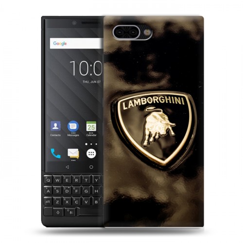 Дизайнерский пластиковый чехол для BlackBerry KEY2 Lamborghini