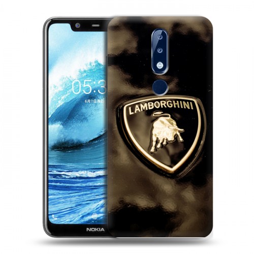 Дизайнерский силиконовый чехол для Nokia 5.1 Plus Lamborghini