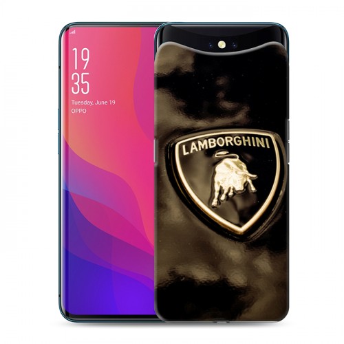 Дизайнерский силиконовый чехол для OPPO Find X Lamborghini