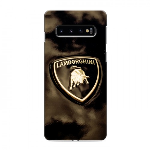 Дизайнерский силиконовый чехол для Samsung Galaxy S10 Lamborghini