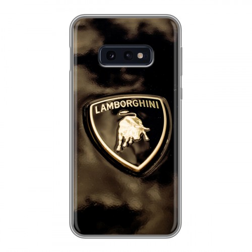 Дизайнерский силиконовый чехол для Samsung Galaxy S10e Lamborghini