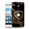 Дизайнерский пластиковый чехол для Huawei Ascend D2 Lamborghini