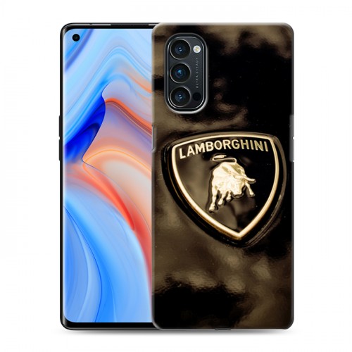 Дизайнерский пластиковый чехол для OPPO Reno4 Pro Lamborghini