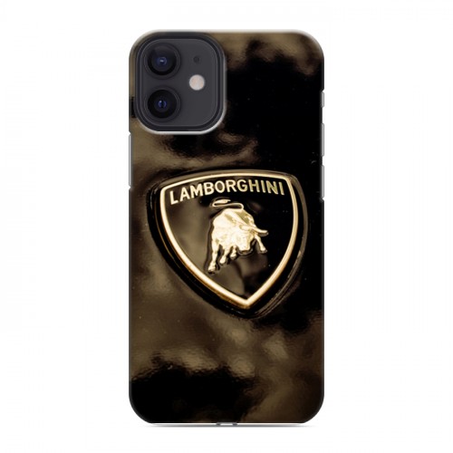 Дизайнерский пластиковый чехол для Iphone 12 Mini Lamborghini