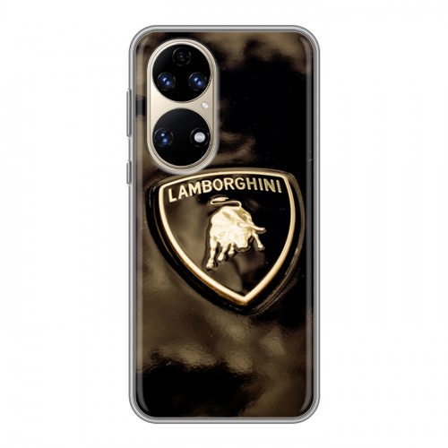 Дизайнерский силиконовый чехол для Huawei P50 Pro Lamborghini