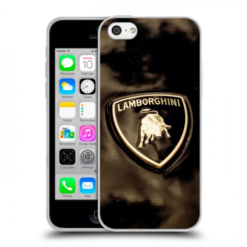 Дизайнерский пластиковый чехол для Iphone 5c Lamborghini