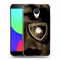 Дизайнерский пластиковый чехол для Meizu MX4 Pro Lamborghini