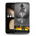 Дизайнерский пластиковый чехол для ASUS Zenfone Go Lamborghini