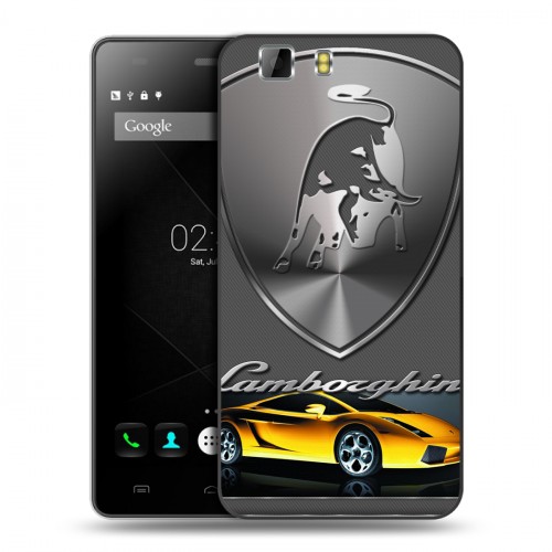 Дизайнерский пластиковый чехол для Doogee X5 Lamborghini