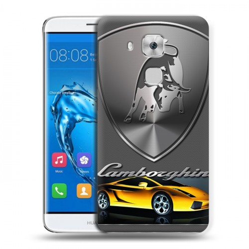 Дизайнерский пластиковый чехол для Huawei Nova Plus Lamborghini