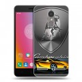 Дизайнерский силиконовый чехол для Lenovo K6 Lamborghini