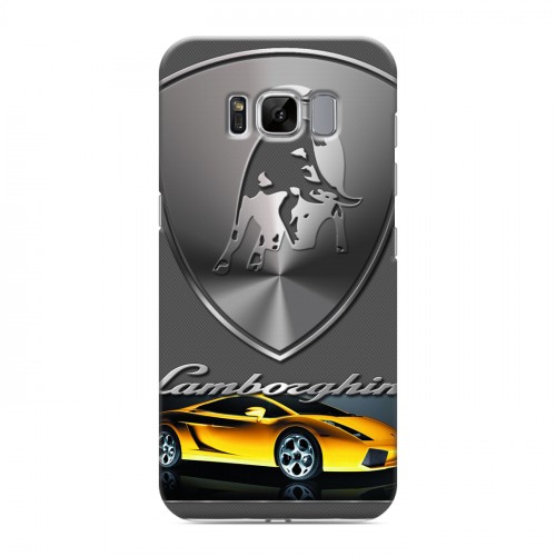 Дизайнерский силиконовый чехол для Samsung Galaxy S8 Lamborghini