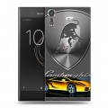 Дизайнерский пластиковый чехол для Sony Xperia XZs Lamborghini