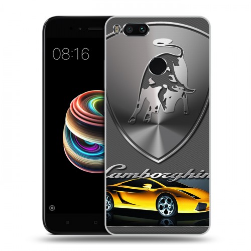 Дизайнерский силиконовый чехол для Xiaomi Mi5X Lamborghini