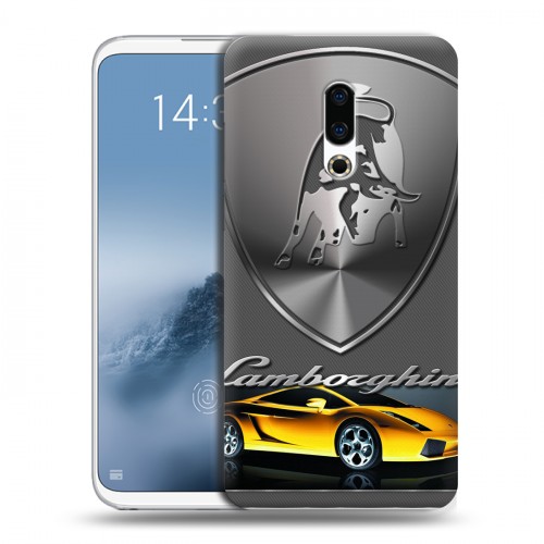 Дизайнерский силиконовый чехол для Meizu 16th Plus Lamborghini