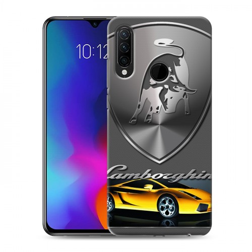 Дизайнерский силиконовый с усиленными углами чехол для Lenovo K10 Note Lamborghini