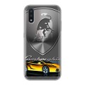 Дизайнерский силиконовый чехол для Samsung Galaxy M01 Lamborghini