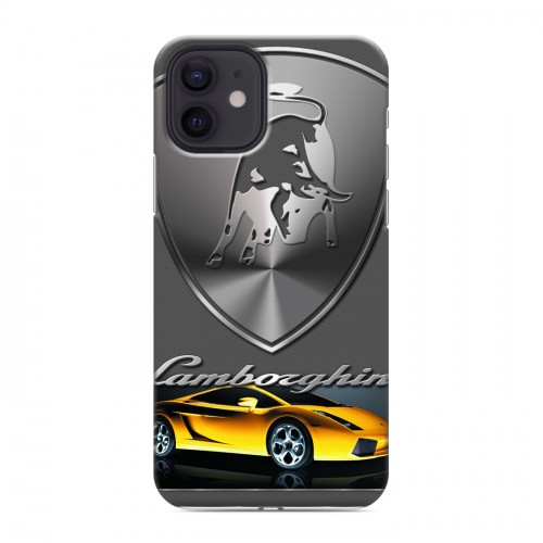 Дизайнерский силиконовый чехол для Iphone 12 Lamborghini