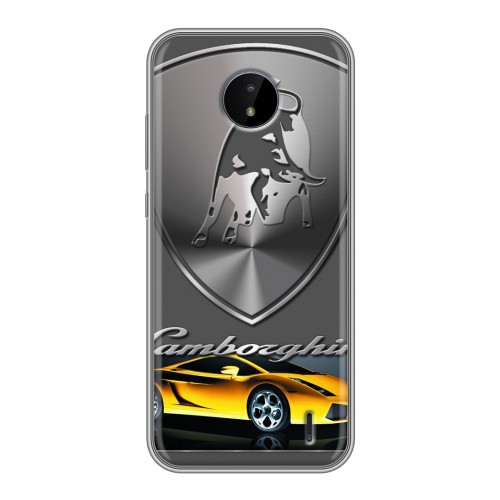 Дизайнерский силиконовый чехол для Nokia C20 Lamborghini