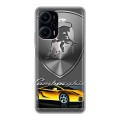 Дизайнерский силиконовый чехол для XIaomi Poco F5 Lamborghini