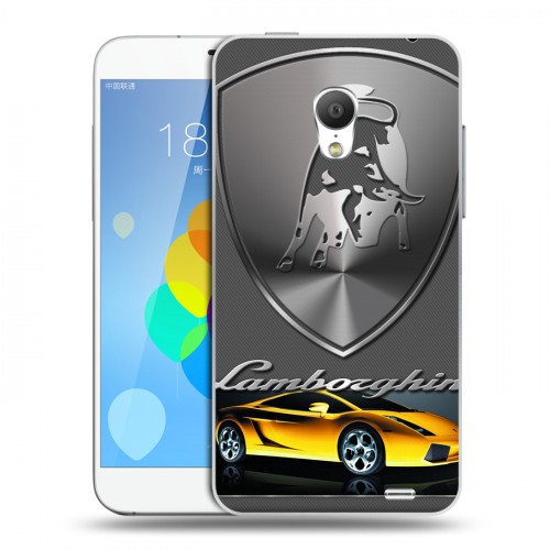 Дизайнерский силиконовый чехол для  Meizu MX3 Lamborghini