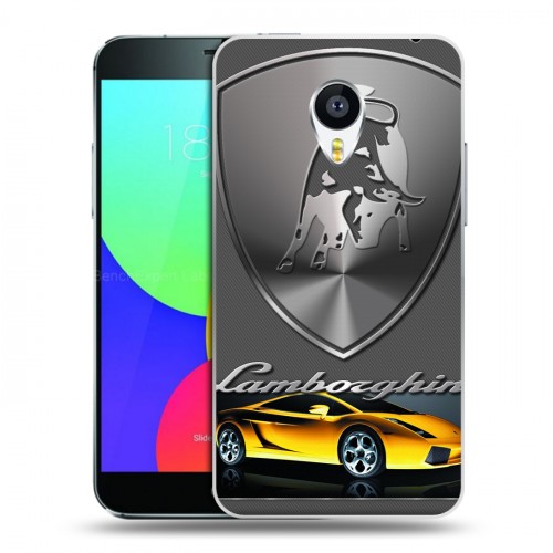 Дизайнерский пластиковый чехол для Meizu MX4 Pro Lamborghini