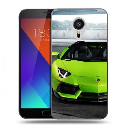 Дизайнерский пластиковый чехол для Meizu MX5 Lamborghini