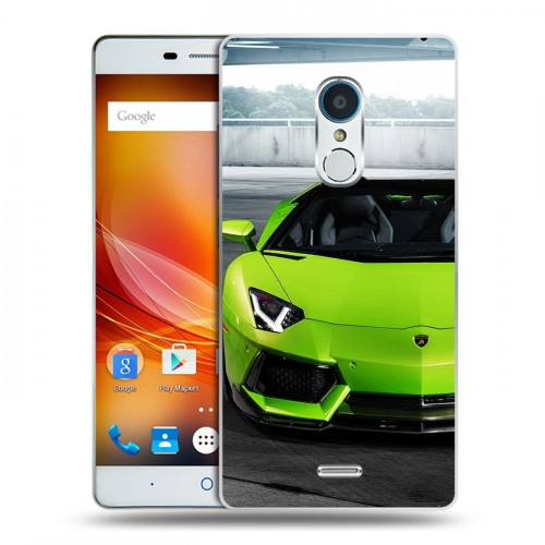 Дизайнерский пластиковый чехол для ZTE Blade X9 Lamborghini