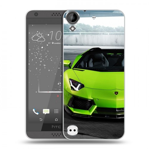 Дизайнерский пластиковый чехол для HTC Desire 530 Lamborghini