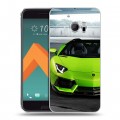 Дизайнерский пластиковый чехол для HTC 10 Lamborghini