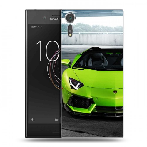 Дизайнерский пластиковый чехол для Sony Xperia XZs Lamborghini