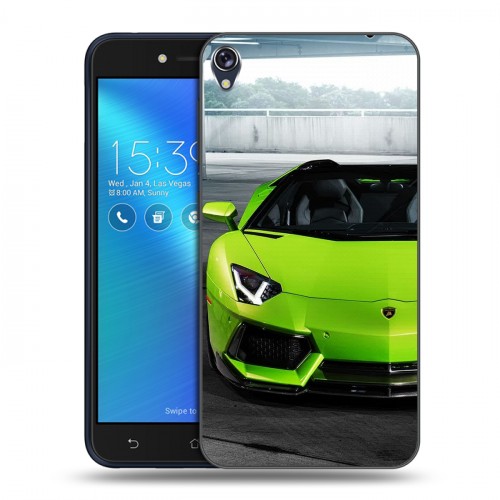 Дизайнерский силиконовый чехол для Asus ZenFone Live Lamborghini