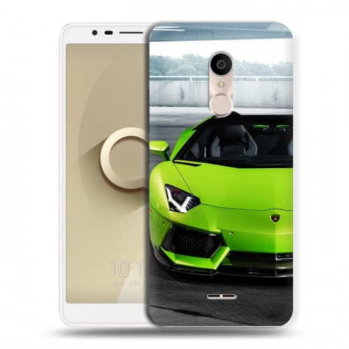 Дизайнерский силиконовый чехол для Alcatel 3C Lamborghini