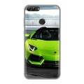 Дизайнерский силиконовый чехол для Huawei P Smart Lamborghini