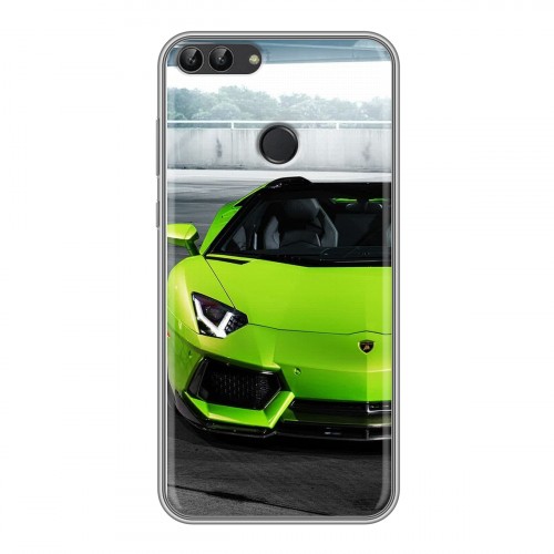 Дизайнерский силиконовый чехол для Huawei P Smart Lamborghini