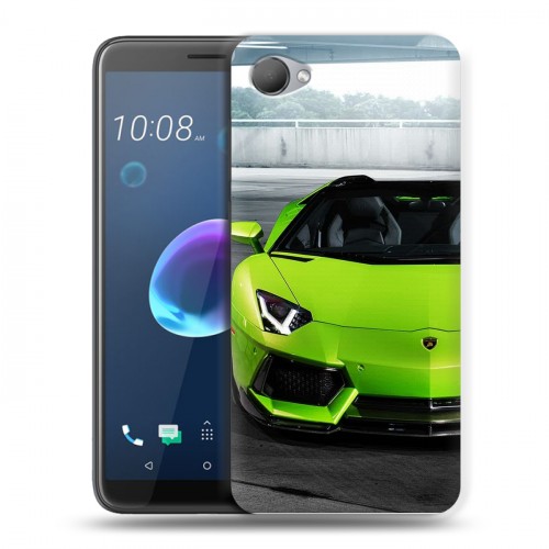 Дизайнерский пластиковый чехол для HTC Desire 12 Lamborghini